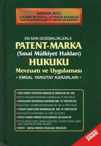 Patent - Marka Hukuku Mevzuatı ve Uygulaması-0 