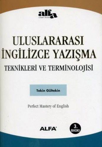 Uluslararası İngilizce Yazışma Teknikleri ve Terminolojisi-0 