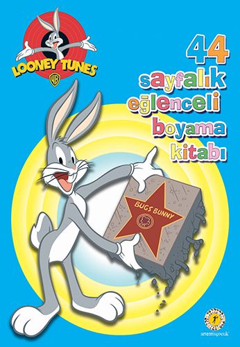44 Sayfalık Eğlenceli Boyama Kitabı - Bugs Bunny-0 
