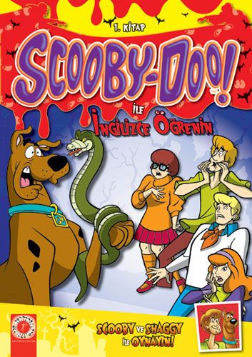 Scooby-Doo İle İngilizce Öğrenin 1. Kitap-0 